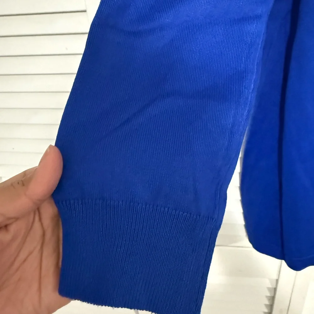 Thalia Sodi Royal Blue Knit Top - Picture 3 of 4